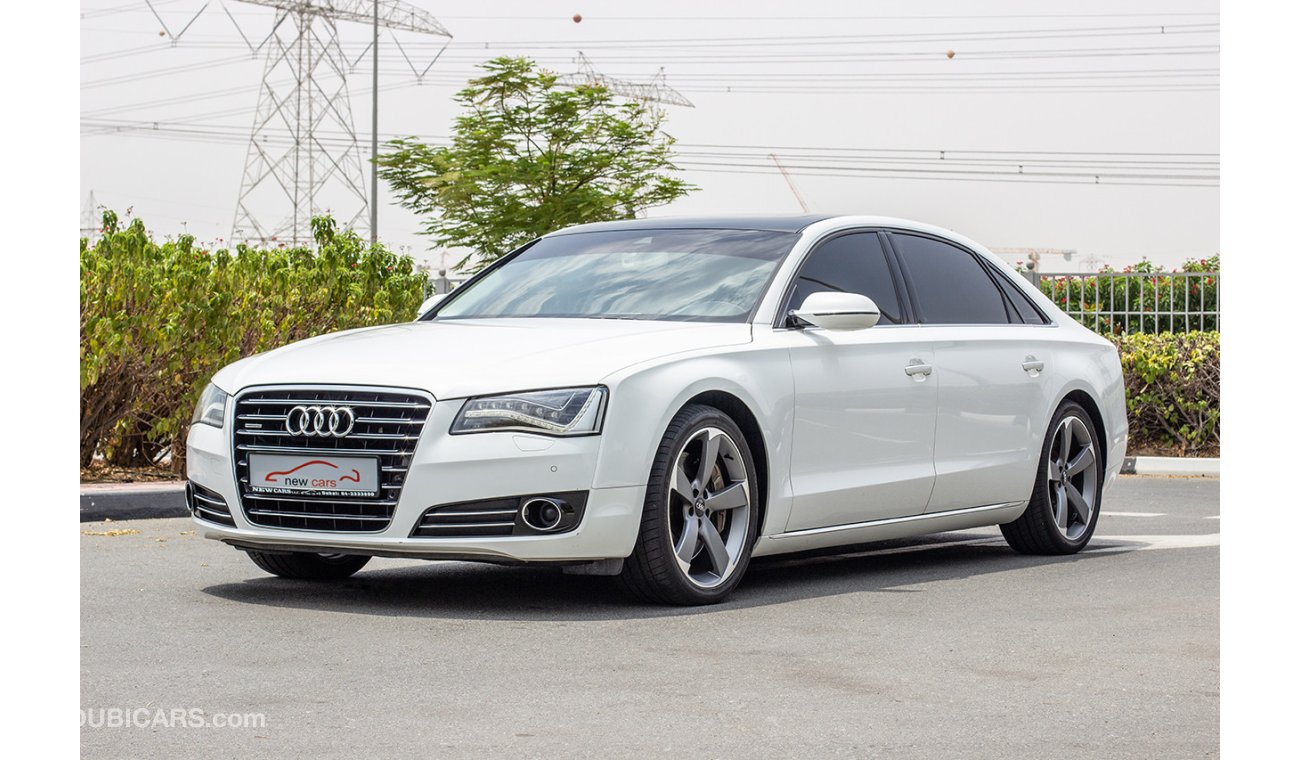 Audi A8 4.2 EXCLUSIVE - 2011 - GCC - ZERO DOWN PAYMENT - 2135 AED/MONTHLY - 1 YEAR WARRANTY
