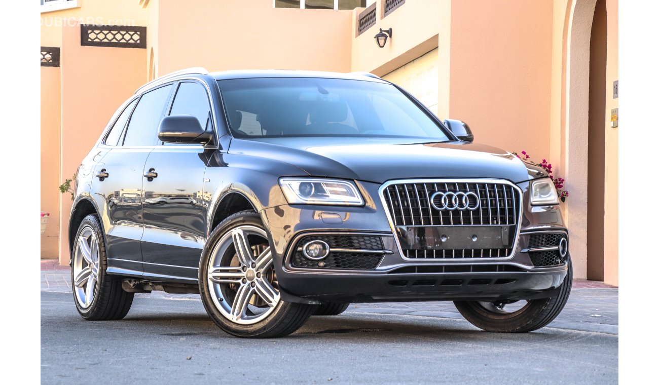 Audi Q5 45TFSI 2013 GCC under Warranty with Zero downpayment.