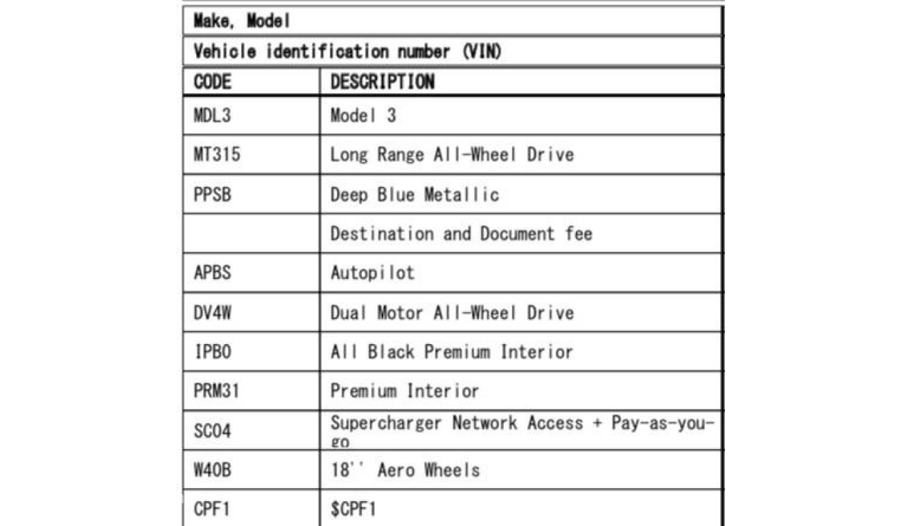 تيسلا موديل 3 DUBAI DEALER - GCC SPECS