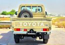 تويوتا لاند كروزر بيك آب TOYOTA LC79 SINGLE CABIN PETROL 4.0 - A/T - STD - E - DIFF LOCK - 2025 MODEL - BEIGE INSIDE BEIGE - 