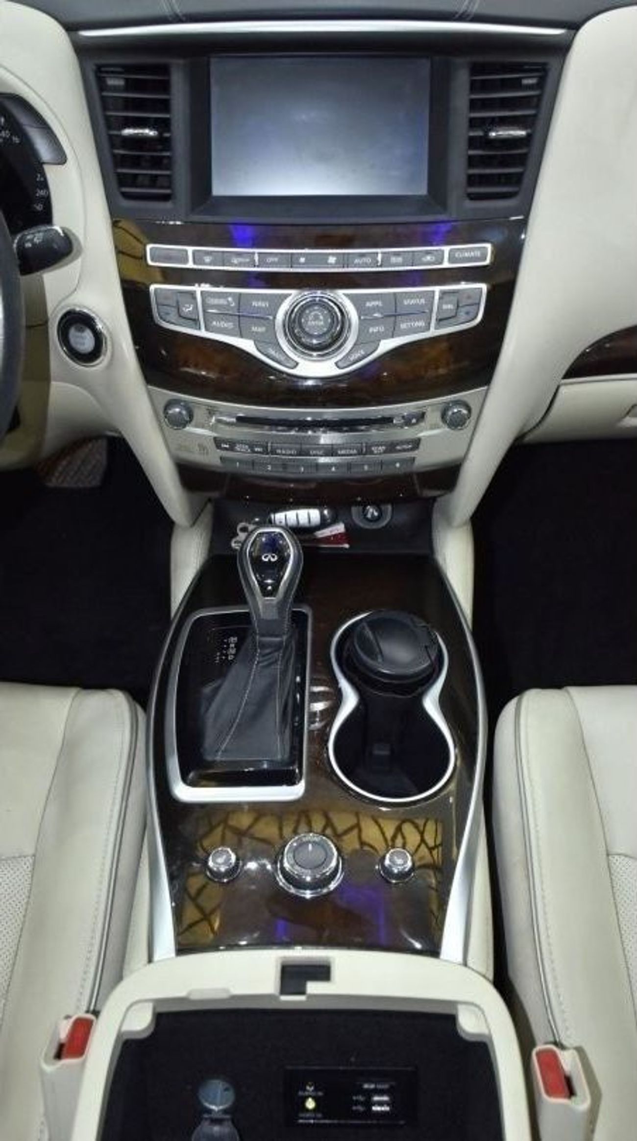 Infiniti QX60 EXCELLENT DEAL for our Infiniti QX60 ( 2017 Model ) in Gray/Green Color GCC Specs