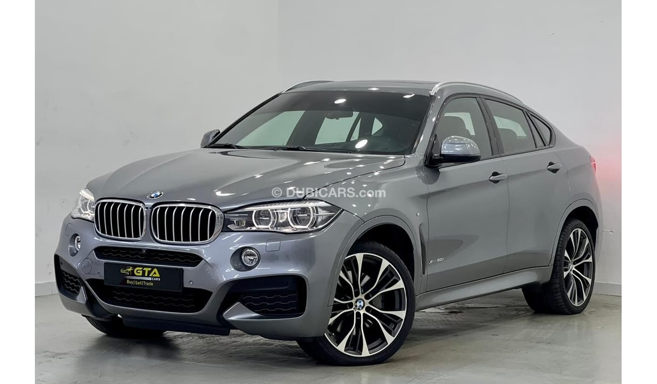 بي أم دبليو X6 2018 Bmw X6 xDrive50i, Bmw Warranty + Service Contract, GCC