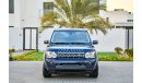 لاند روفر LR4 V8 - Fully Loaded! - Immaculate inside & out! - Only (AED 1,645 Per Month - 0% DP