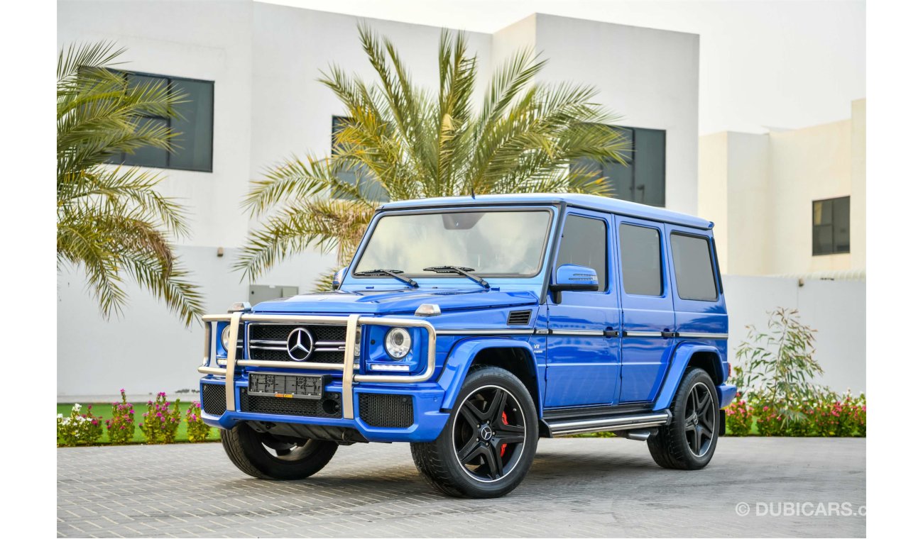 Mercedes-Benz G 63 AMG V8 BiTurbo - AED 5,267 Per Month - 0% DP