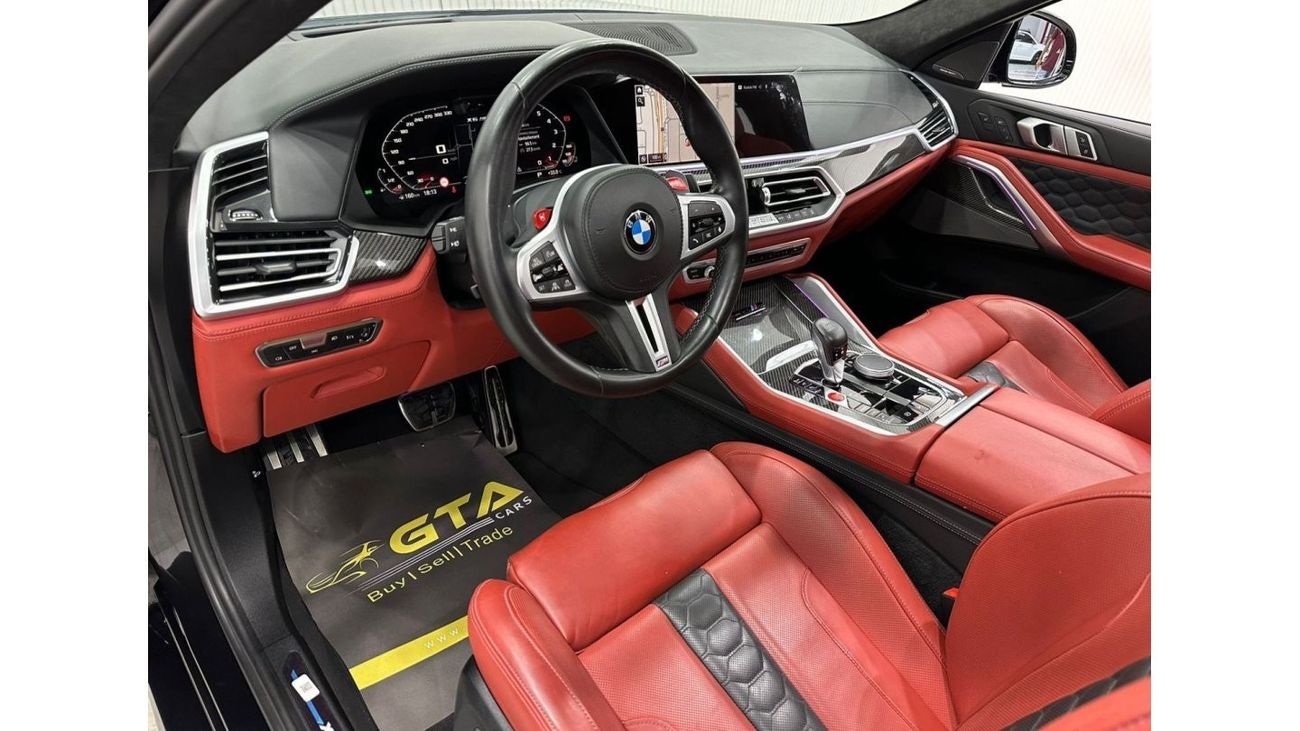 BMW X6M 2022 BMW X6M Competition, Feb 2027 BMW Warranty + Service Pack, Fully Loaded, Low Kms, GCC Specs
