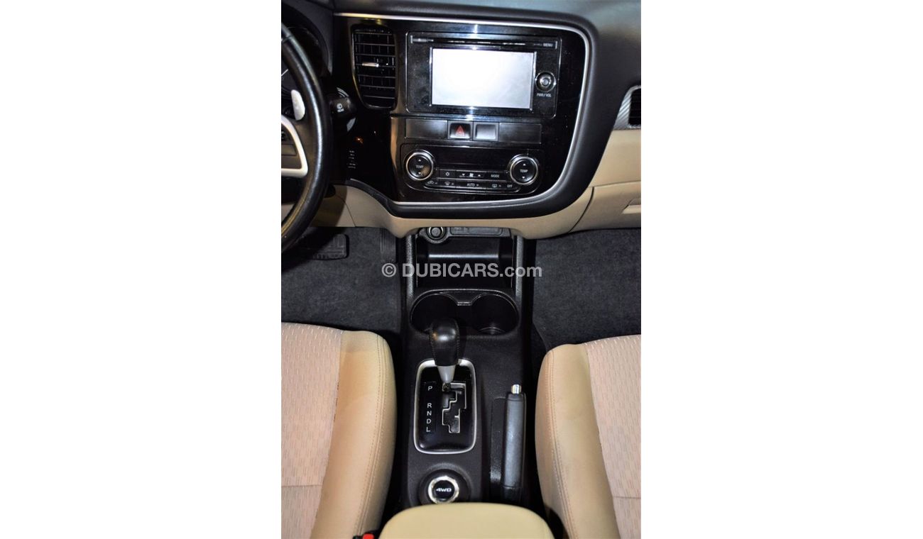 ميتسوبيشي آوتلاندر AMAZING Mitsubishi Outlander 4WD 2015 Model!! in Silver Color! GCC Specs