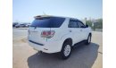 Toyota Fortuner SR5 TOYOTA	FORTUNER 2012- WHITE 	- PETROL	KMS 195970	-LHD- AUTO || MHFYX59G5C8029872 LOCAL /EXPORT.