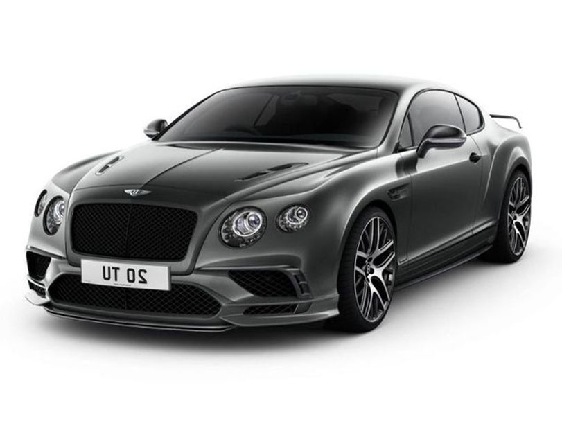 Bentley Continental Supersports cover - Front Left Angled