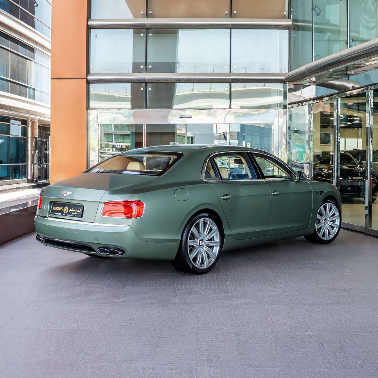 بنتلي فلاينج سبور V8 بنتلي فلاينج سبير 2015، خليجية، قطعت مسافة 40,000 كم فقط