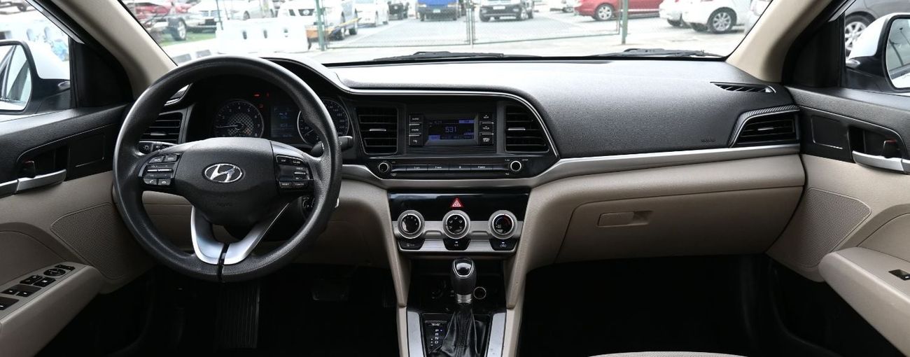 هيونداي إلانترا GL هيونداي النترا 2019 خليجي بحالة ممتازة بدون حوادث صبغ وكالة