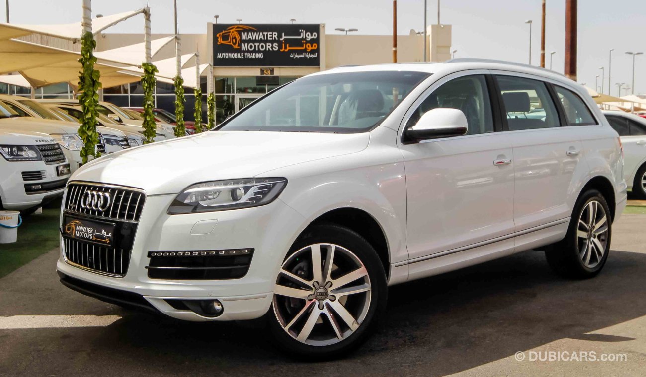 Audi Q7 QUATTRO FULL SERVICE HISTORY  GCC SPECIFICATION