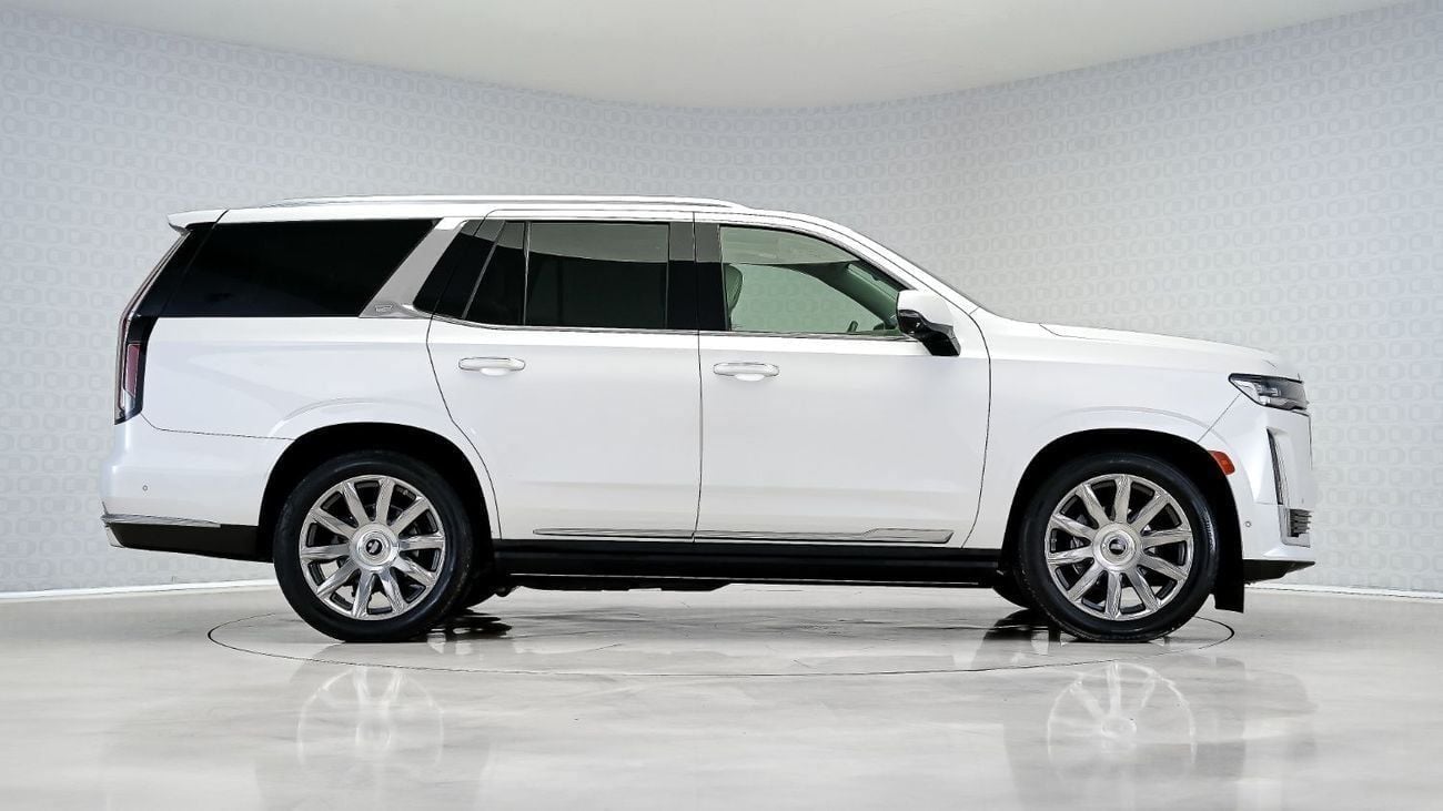 كاديلاك إسكالاد Premium Luxury 6.2L 4WD Special Offer | AED 3,921 PM | Captain Chairs, Low KM, Rear ENT | Escalade P