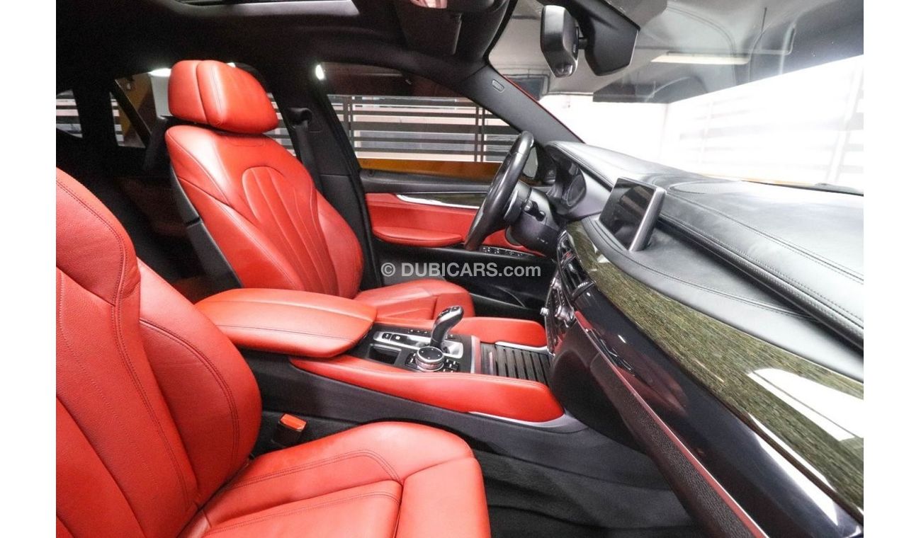 بي أم دبليو X6 BMW X6 X-Drive 35i M-Sport 2016 GCC under Warranty
