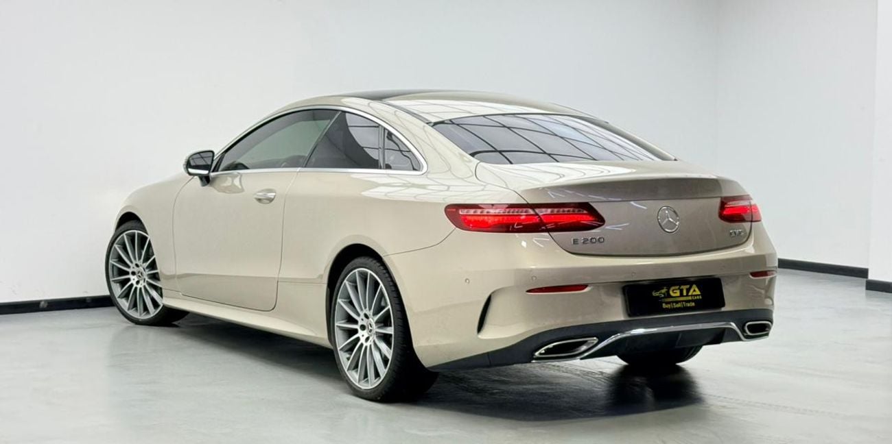 Mercedes Benz E 200 Coupe 2019 Mercedes-Benz E200, Warranty, Service History, GCC
