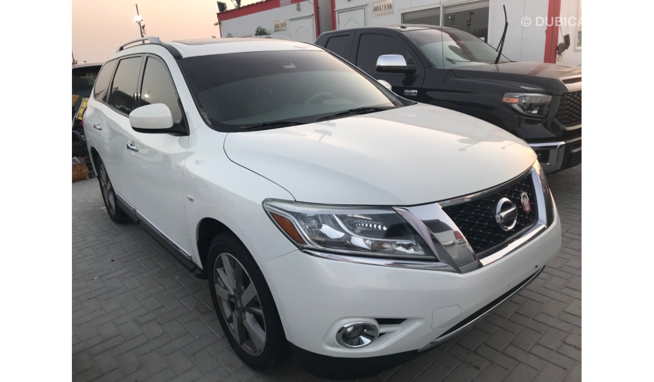 Nissan Pathfinder ‏نيسان باث فندر موديل 2014 رقم واحد بانوراما خليجي