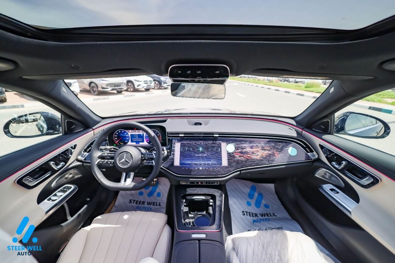 Mercedes-Benz E300 2025 AMG Line | AWD (4MATIC) | White Interior | Korean Specs | Contact Now