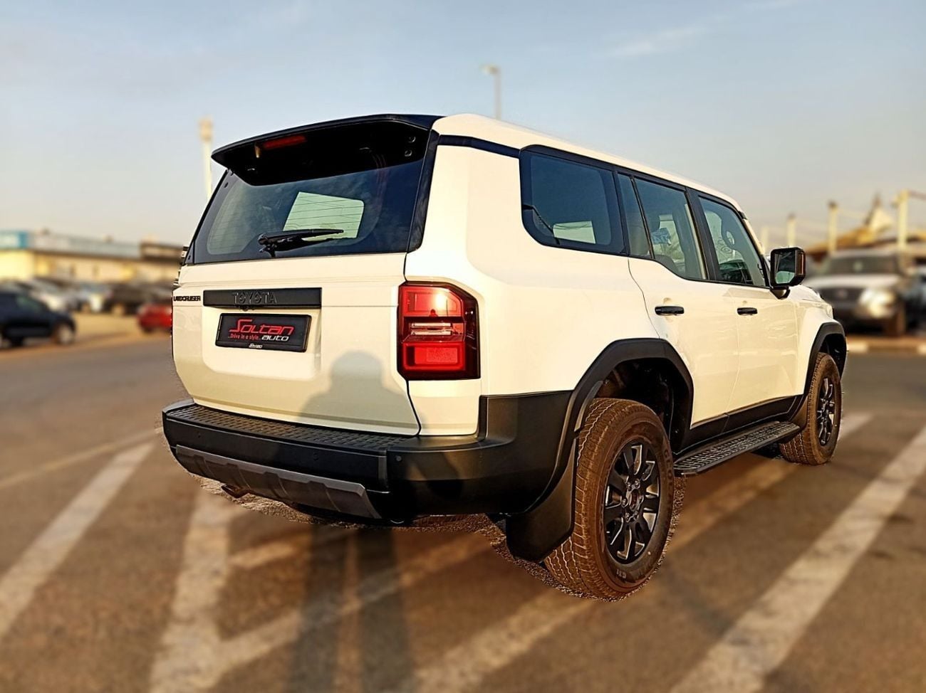 تويوتا برادو Toyota Land Cruseir Prado  2.8L  Diesel  Turbo 4*4 Full Option  7 Seats White Color 2026 Model