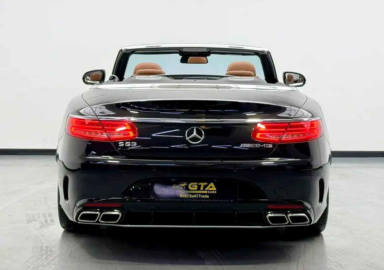 مرسيدس بنز S 500 S500 AMG Cabriolet With S63 Kit, Excellent Condition, GCC