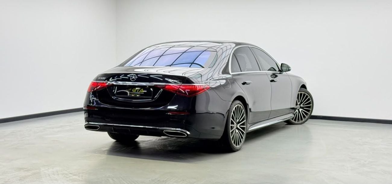 Mercedes Benz S500 L 4MATIC 2021 Mercedes Benz S500 L 4MATIC, Warranty, Service History, Fully Loaded, Excellent Condition, GCC
