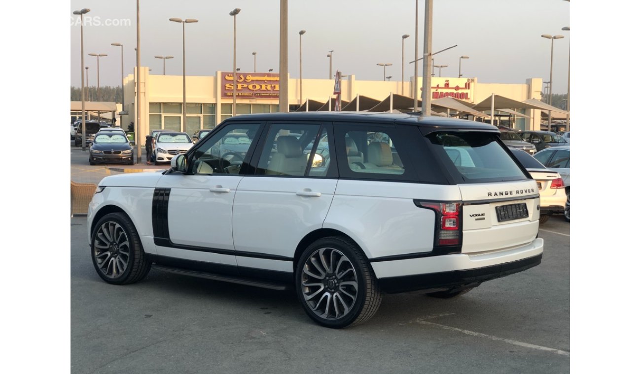 Land Rover Range Rover RANG ROVER SPORT SUPER CHARGE MODEL 2013 GCC car perfect condition full option panoramic roof 5 cam
