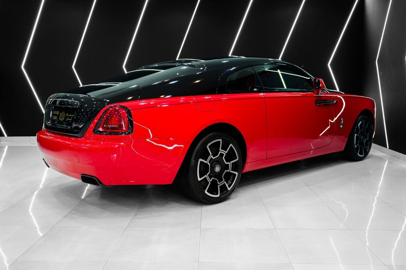 Rolls-Royce Wraith Black Badge, Two-Tone Exterior, Bespoke Audio, Starlight, GCC Specs!!