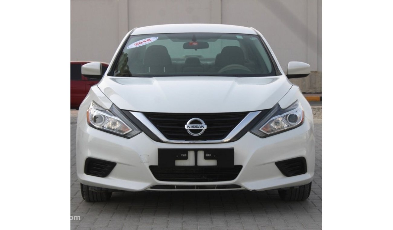 Nissan Altima S NISSAN ALTIMA 2018 WHITE GCC EXCELLENT CONDITION WITHOUT ACCIDENT