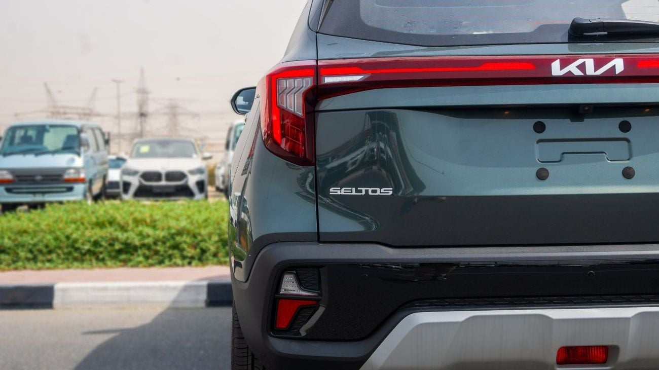 Kia Seltos kia Seltos 2025 1.5L Petrol 4 Cylinder Transmission Automatic  panoramic roof Olive Green Outside Bl