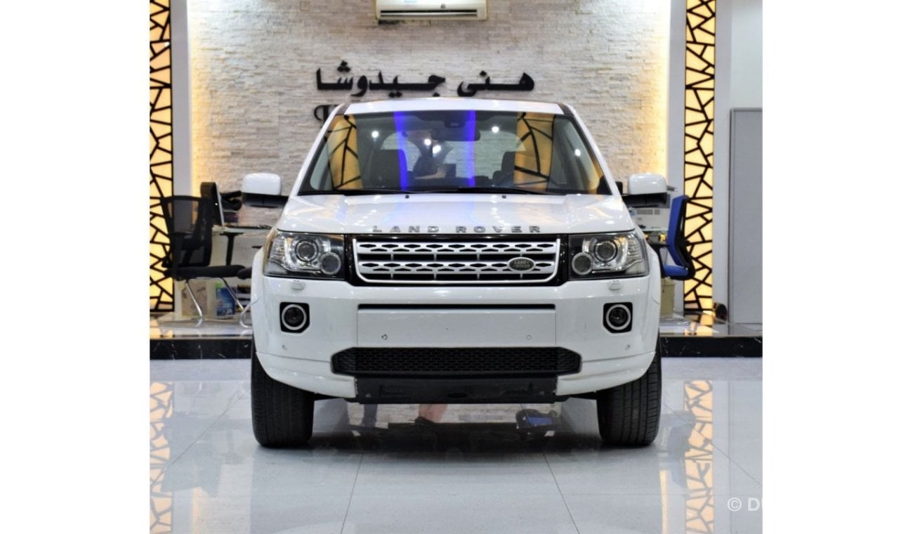 Land Rover LR2 HSE EXCELLENT DEAL for our Land Rover LR2 HSE ( 2013 Model! ) in White Color! GCC Specs