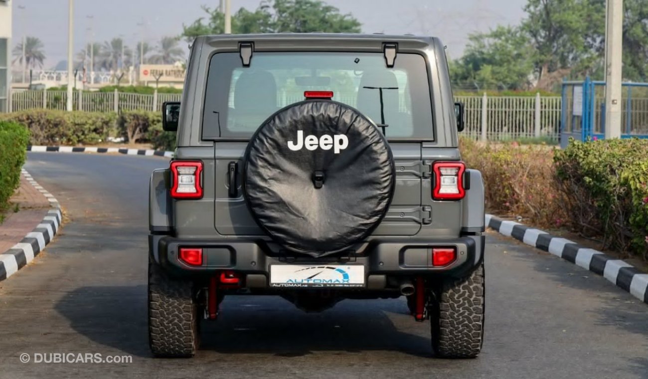 Jeep Wrangler Unlimited Rubicon 3.6L V6 , GCC 2023 , 0Km , With 3 Years or 60K Km Warranty @Official Dealer