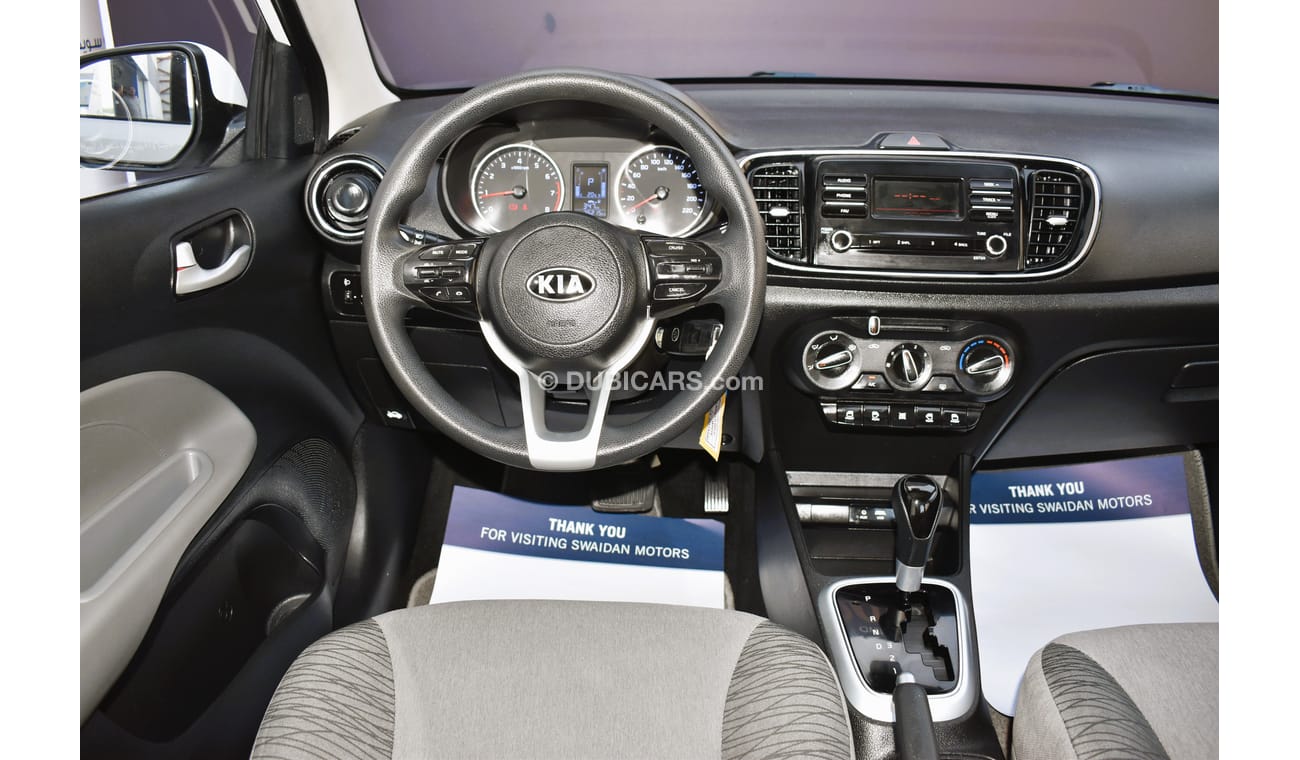 Kia Pegas AED 639 PM | 1.4L LX GCC DEALER WARRANTY