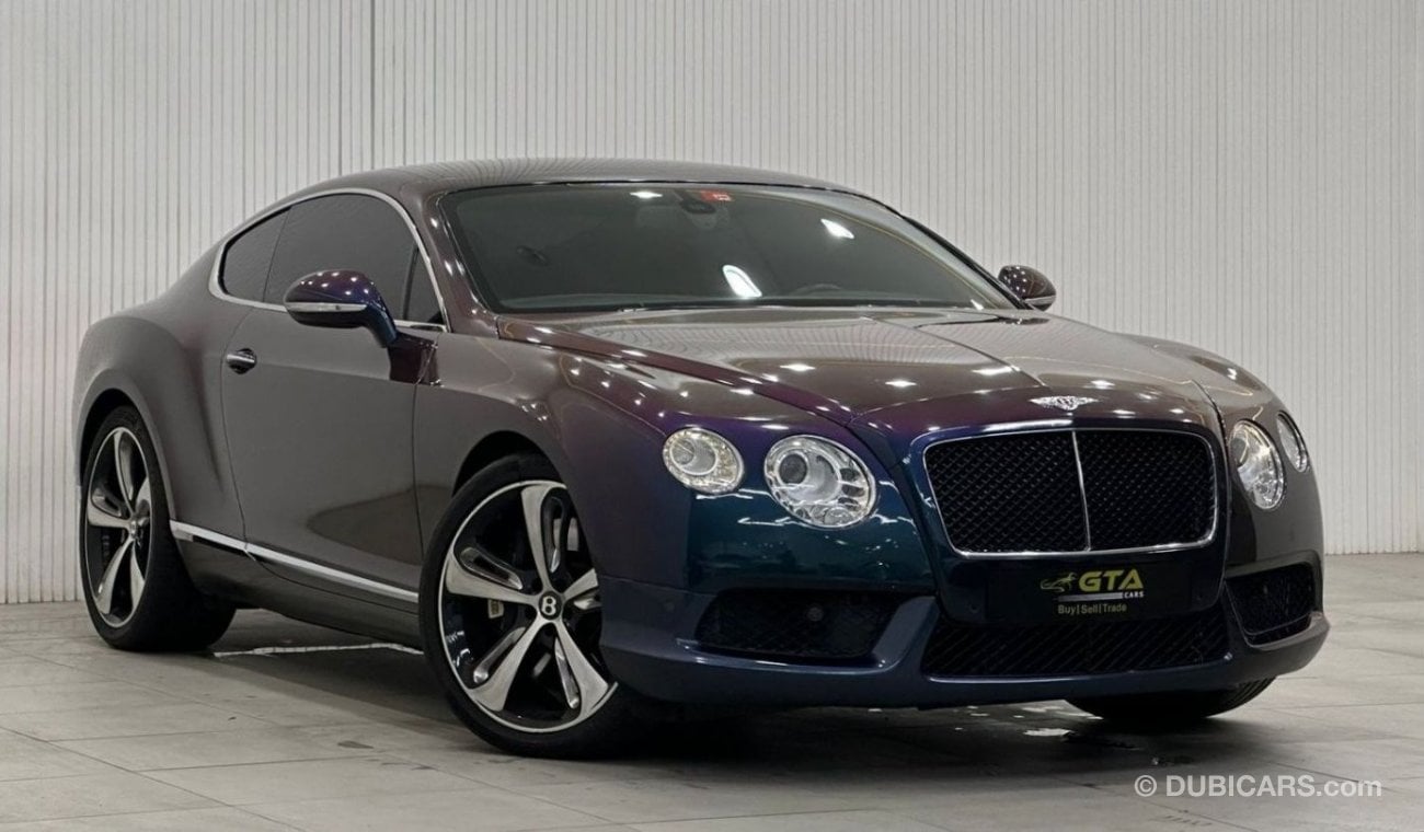 Bentley Continental GT 2014 Bentley Continental GT V8, Full PPF, Low Kms, Full Options, Excellent Condition, GCC