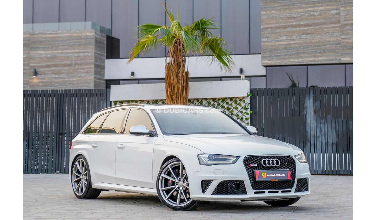 Audi RS4 2,918 P.M | 0% Downpayment | Full Option | Exceptional Condition!