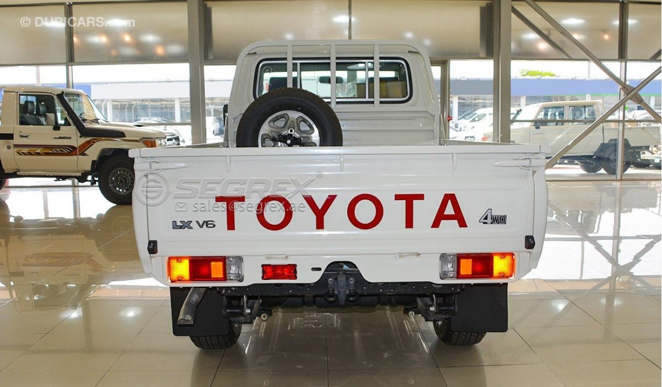 تويوتا لاند كروزر بيك آب 2021 Toyota Land Cruiser Pick Up LC79 SC, 4.0L Petrol 4WD MT- Full Winch, AW, over fender, RR difloc