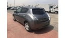 نيسان ليف Nissan Leaf Zero Emission