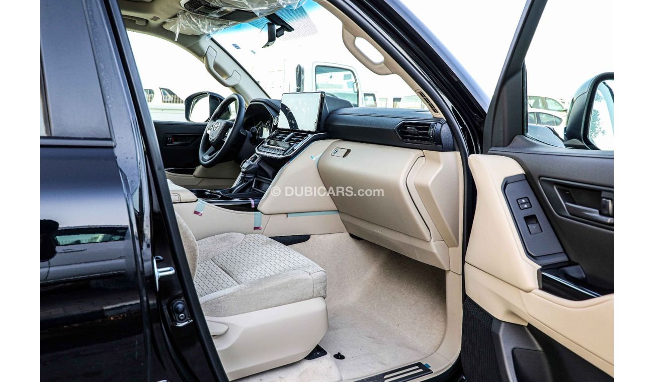 Toyota Land Cruiser 2022 Toyota LC300 3.3 Twin Turbo GXR 20" Alloy Diesel AT - Black inside beige