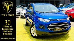 Ford EcoSport / TREND / GCC / 2017 / WARRANTY / FULL DEALER SERVICE HISTORY / ONLY 471 DHS MONTHLY