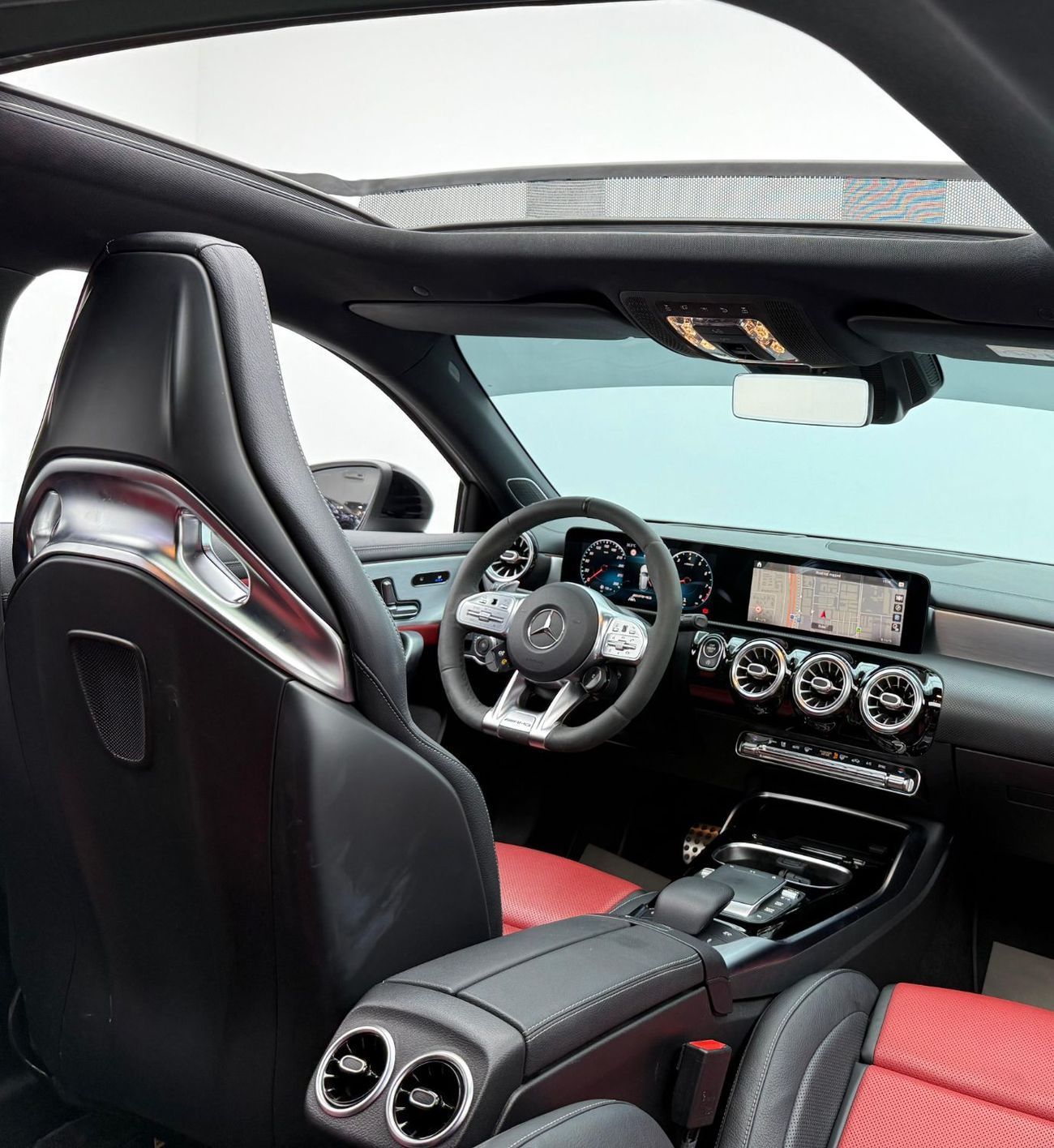 مرسيدس بنز A 45 S AMG 2021 Mercedes-AMG A 45 S 4MATIC+, 1 Year Warranty, Full Service History, GCC