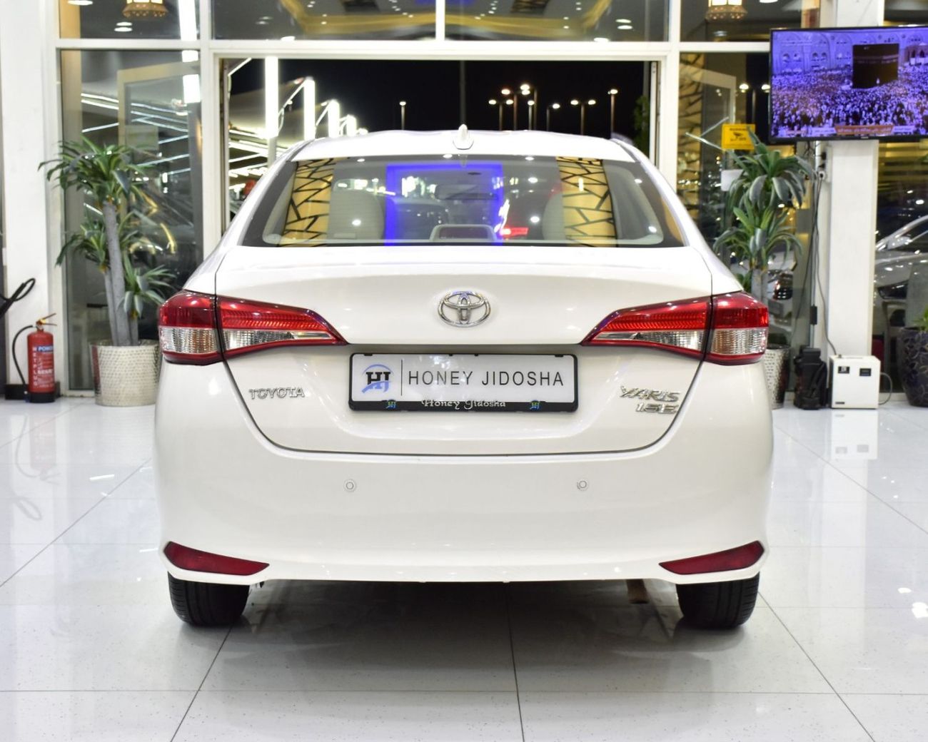 تويوتا يارس EXCELLENT DEAL for our Toyota Yaris E 1.5L ( 2019 Model ) in White Color GCC Specs