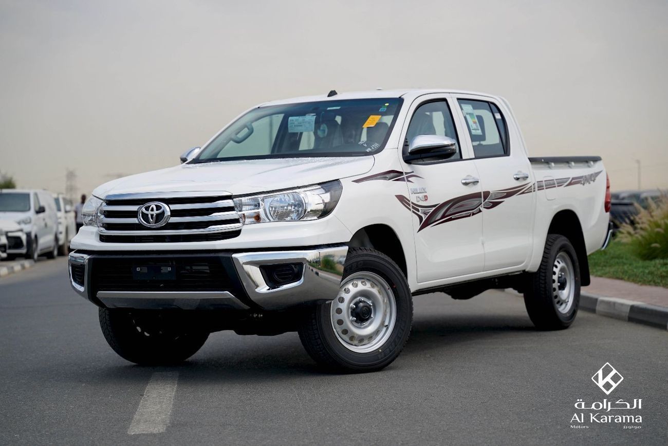 Toyota Hilux GL 2 2.4L AWD D-4D | 6 Seater | 4x4 Manual Transmission |  Power Mirror & Window | Bedliner