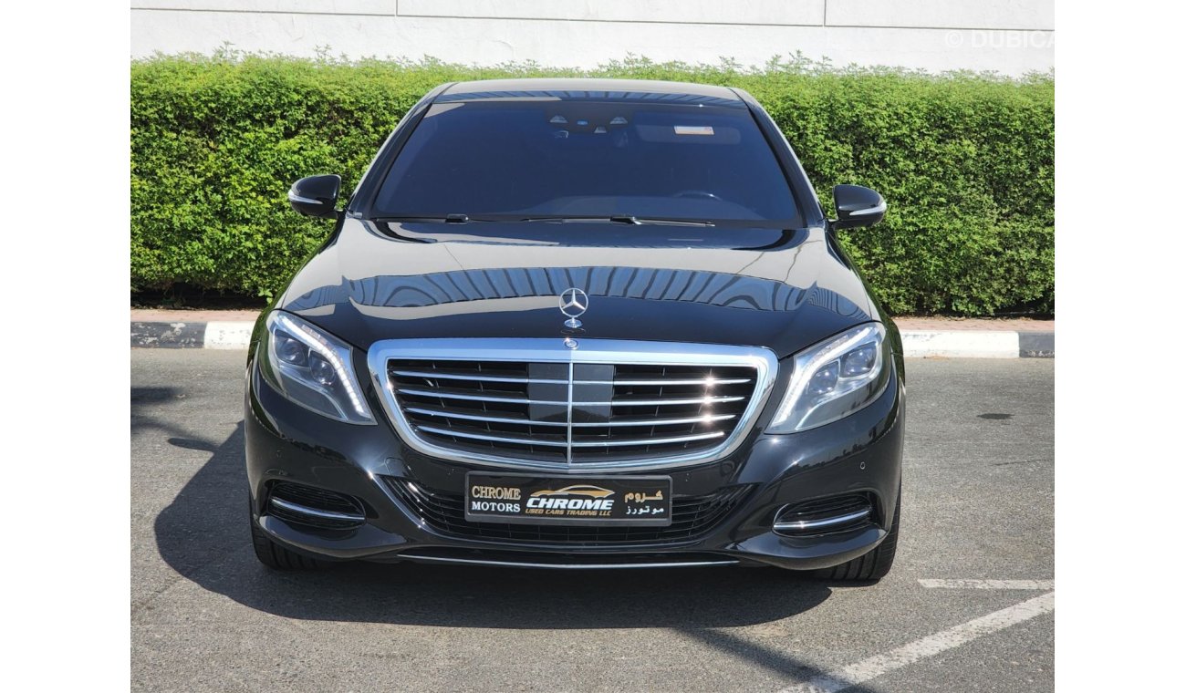 Mercedes-Benz S 550 2015 MERCEDES BENZ S-550 4MATIC  FULL OPTION IN EXCELLENT CONDITION