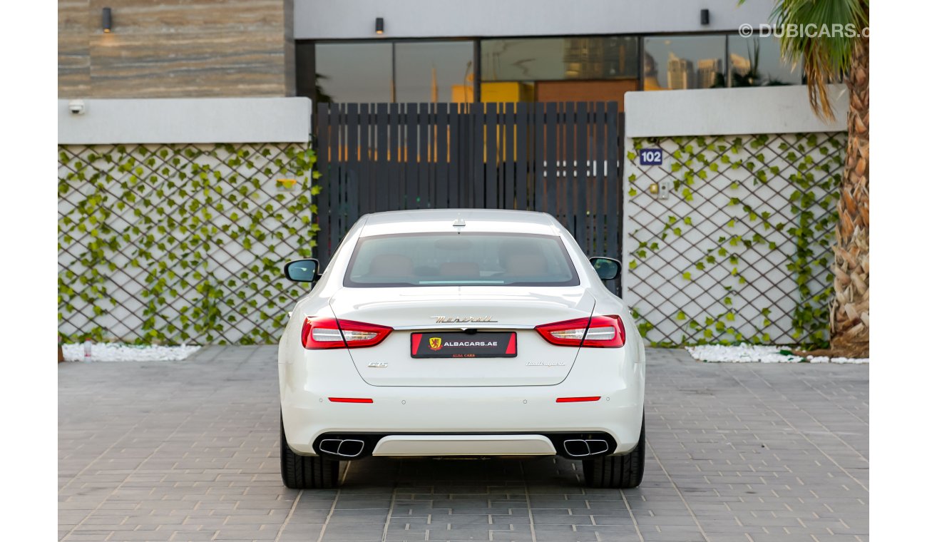 Maserati Quattroporte GTS GranLusso | 6,639  P.M | 0% Downpayment | Full Option |  Immaculate Condition