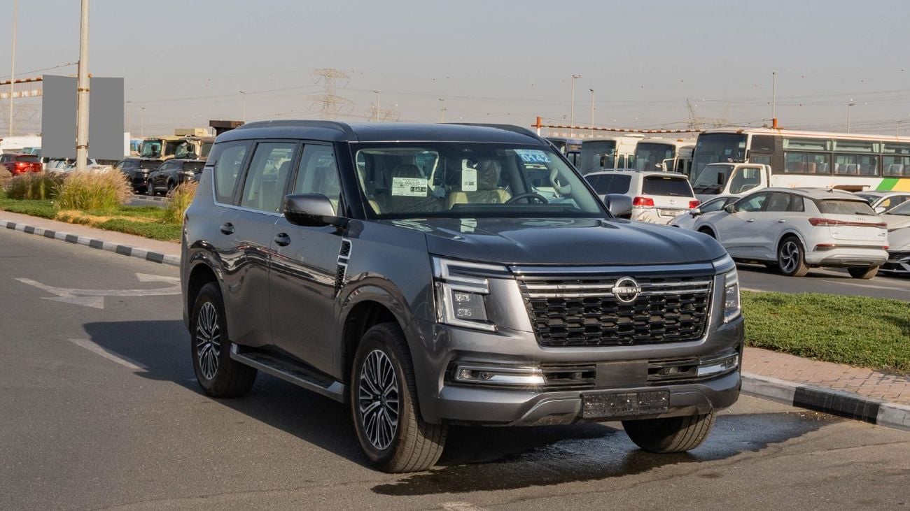 نيسان باترول 2026 Nissan Patrol SE Platinum 3.8L AT Petrol (Gray-Beige)(Export Only)