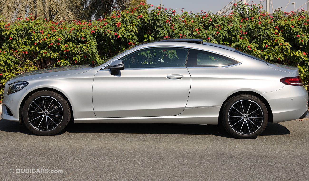 Mercedes-Benz C 200 Coupe 2020  AMG , GCC 0km W/3Yrs or 100K KM warranty + 3Yrs or 50K KM Service.