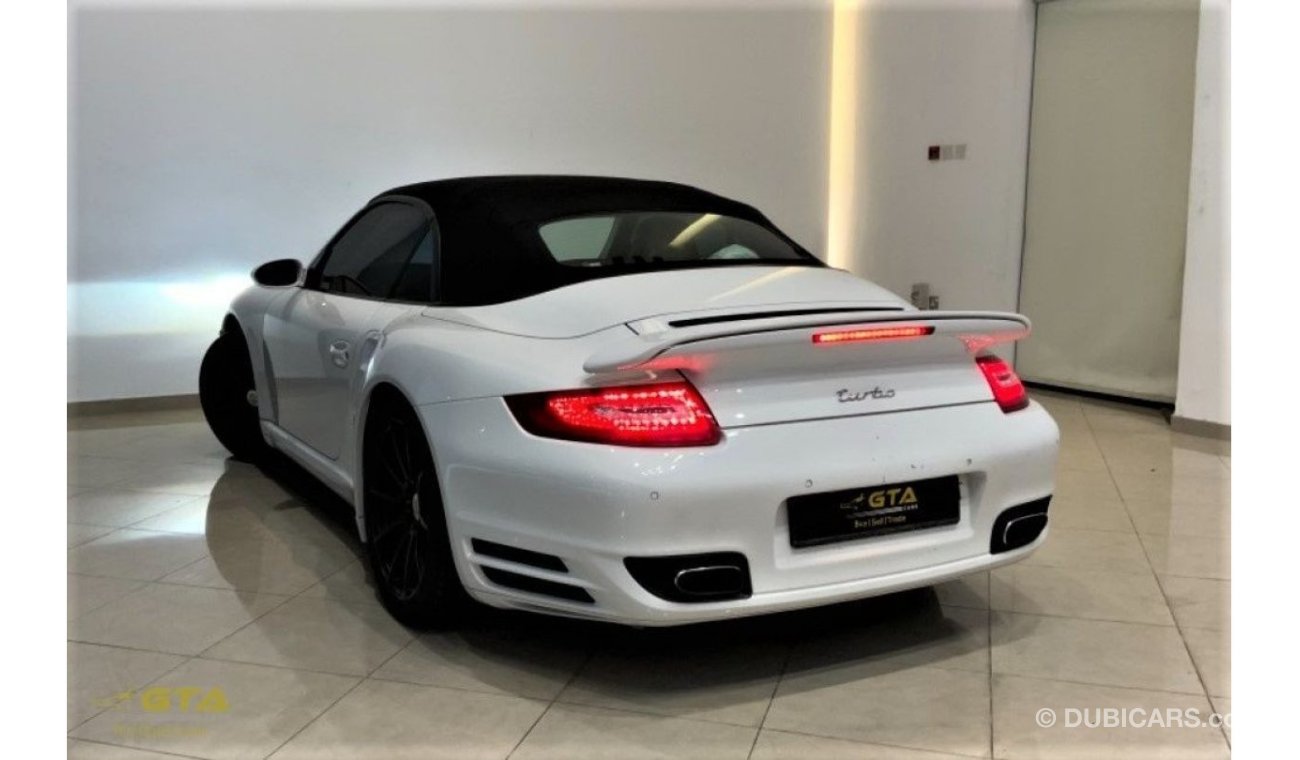 بورش 911 توربو 2008 Porsche 911 Turbo Cabriolet, Full Service History, GCC, Mint Condition