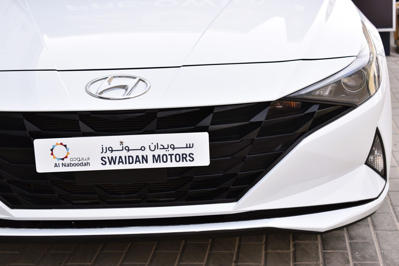 Hyundai Elantra AED 939 PM | 1.6L SMART GCC DEALER WARRANTY