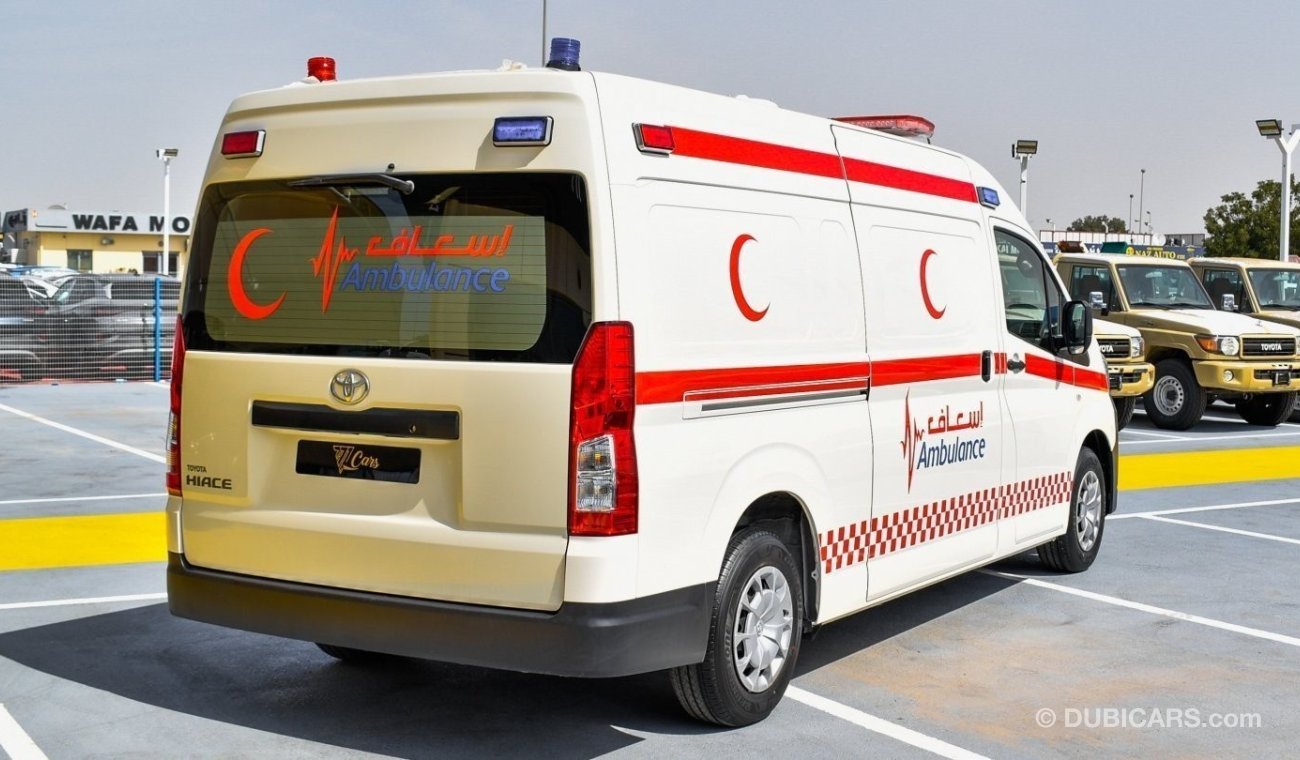 تويوتا هاياس TOYOTA HIACE AMBULANCE HIGH-ROOF | 3.5L V6 | 2022