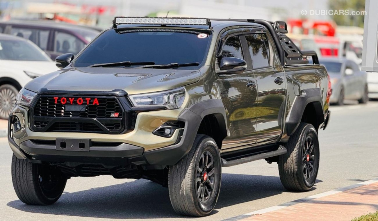Toyota Hilux MODIFIED TO 2024 GR SPORTS | 2.8L DIESEL | PREMIUM SPORTS BAR | AFTER MARKET SIDE FENDERS | 2019 | R