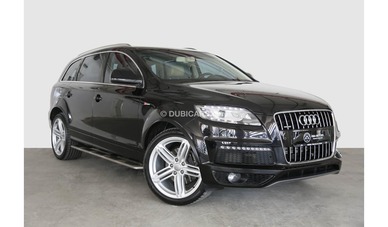 أودي Q7 2014 S Line Supercharged 333hp (7 Seater)