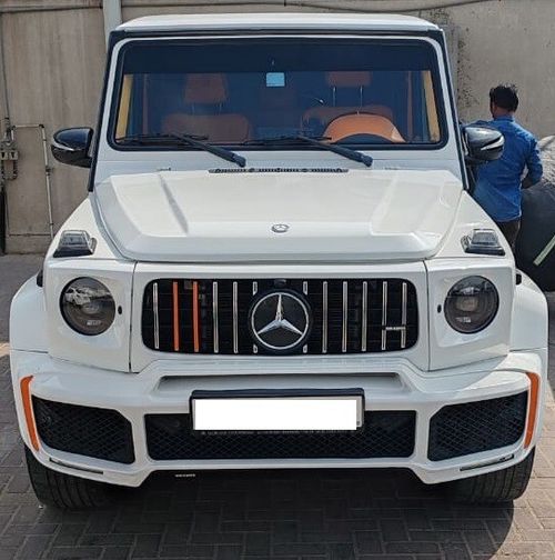 مرسيدس بنز G 500 Mercedes G Class (G500) modified to latest G63 exterior.