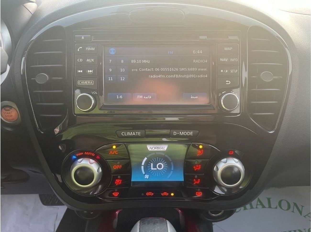 نيسان جوك SV موديل 2016 ماكينة 1600 سي سي - بحالة ممتازة جدا / مواصفات خليجية